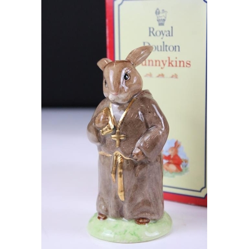 84 - Eight Boxed Royal Doulton Bunnykins 'The Robin Hood Collection' figures to include Robin Hood, Maid ... 