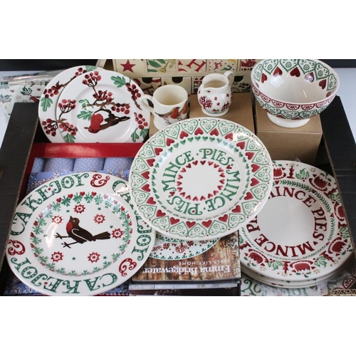 89 - Emma Bridgewater Christmas ceramics to include 4 x 8 1/2