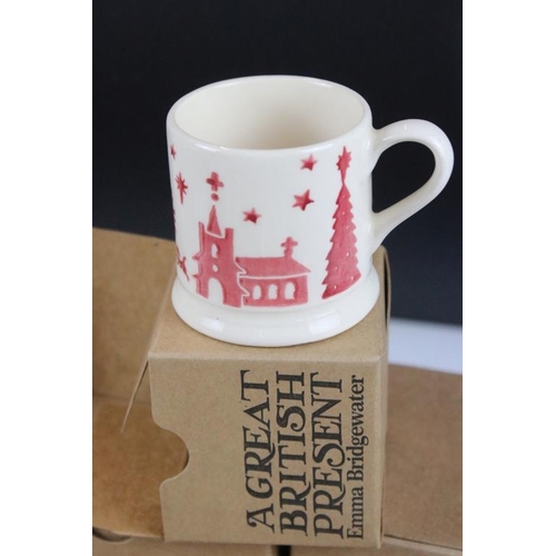 89 - Emma Bridgewater Christmas ceramics to include 4 x 8 1/2