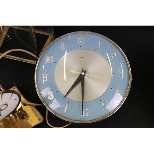 356 - Collection of 20th Century clocks to include Smiths sectric, Metamec, Haller, Kunclo etc.