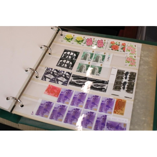 378 - Collection of stamps across two boxes to include assorted loose first day covers, presentation packs... 