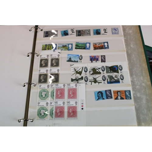 378 - Collection of stamps across two boxes to include assorted loose first day covers, presentation packs... 