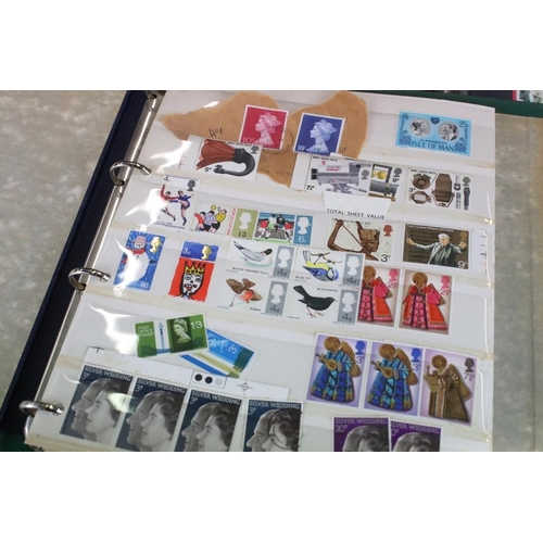 378 - Collection of stamps across two boxes to include assorted loose first day covers, presentation packs... 