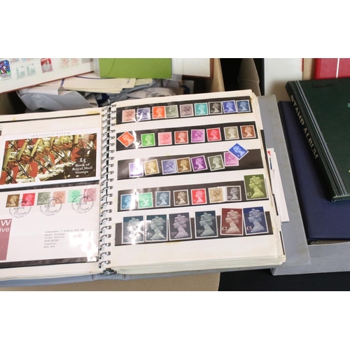 379 - Collection of mostly GB stamps across many albums. The collections to include  three albums of QEII ... 