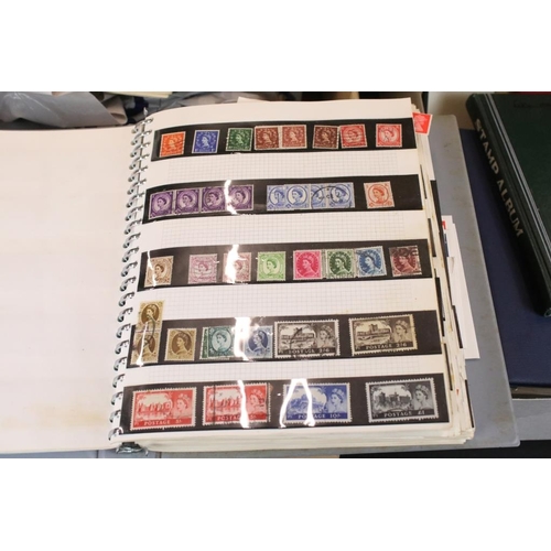 379 - Collection of mostly GB stamps across many albums. The collections to include  three albums of QEII ... 