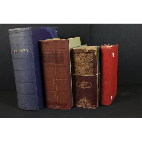 383 - Three editions of Mrs Beeton's household management to include 1914 edition, Victorian edition and n... 