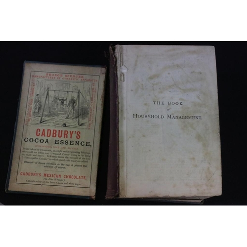 383 - Three editions of Mrs Beeton's household management to include 1914 edition, Victorian edition and n... 