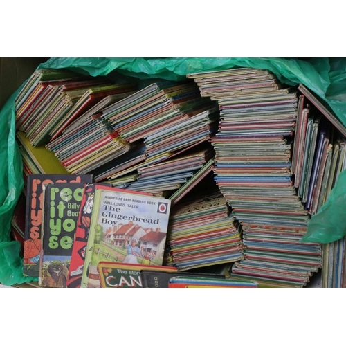 387 - Large collection of mid Century Ladybird books across two large boxes. Over 300 books.