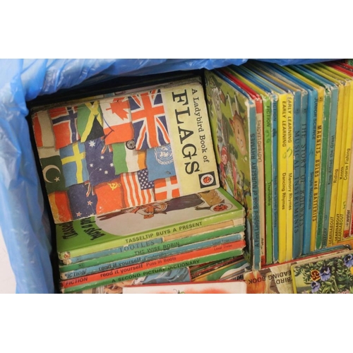 387 - Large collection of mid Century Ladybird books across two large boxes. Over 300 books.