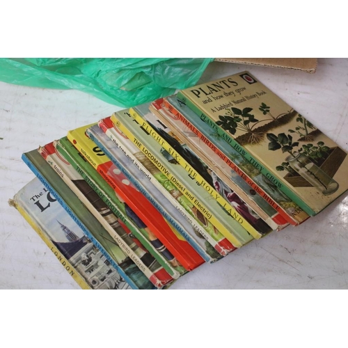 387 - Large collection of mid Century Ladybird books across two large boxes. Over 300 books.