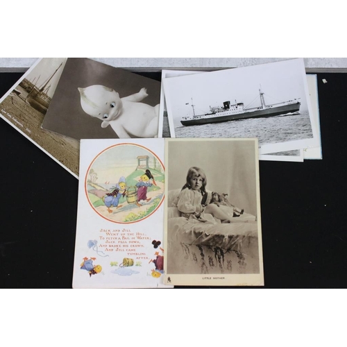 401 - Large collection of postcards, including photo picture postcards, subjects include: topographical, a... 