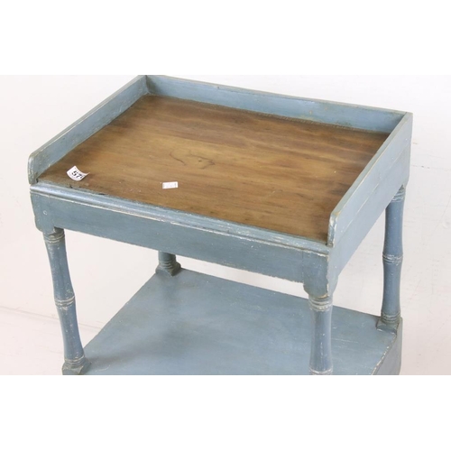 570 - Victorian Painted Pine Washstand with drawer, 57cm wide x 41cm deep x 81cm high