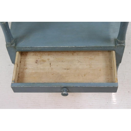 570 - Victorian Painted Pine Washstand with drawer, 57cm wide x 41cm deep x 81cm high