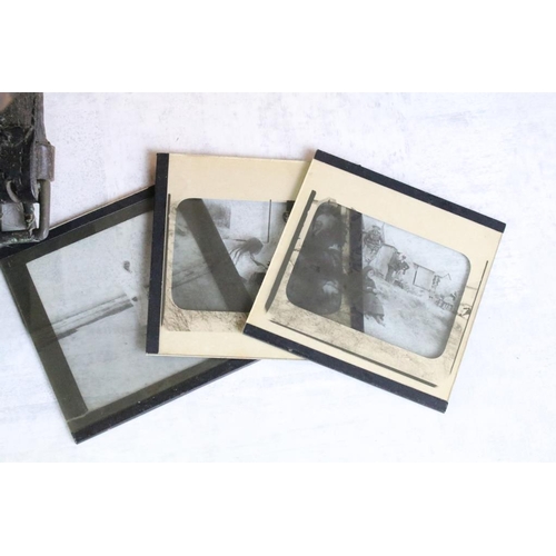 616 - Three boxes of magic lantern slides. Subjects to include topographical scenes covering Scarborough a... 