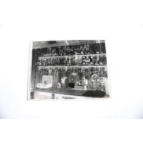 618 - A collection of approx 100 x antique glass negatives to include sports, people, vintage radio equipm... 