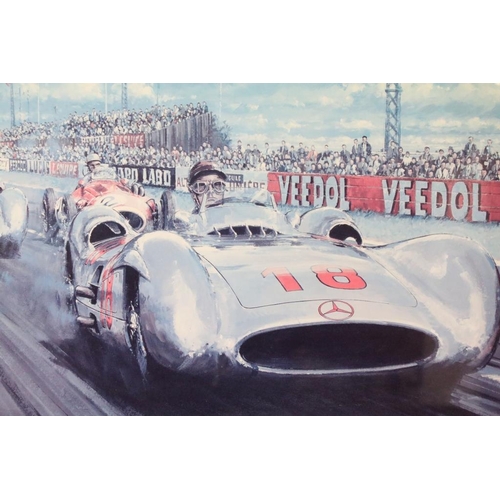 417 - Nicholas Watts (b. 1947), First Among Equals, Ayrton Senna, limited edition print number 8/850, sign... 