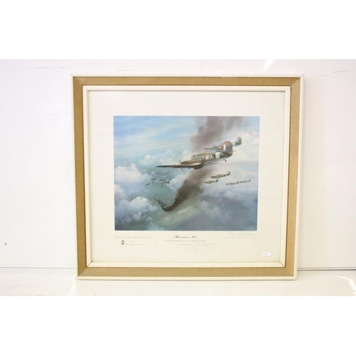 458 - Frank Wootton (1914 - 1998), ' Spitfire Mark V ', limited edition print number 91/850, signed in pen... 