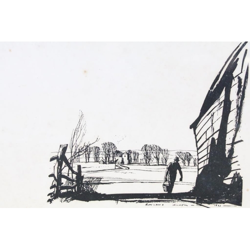 471 - Rowland Hilder (1905 - 1993), a set of four landscape scenes, prints, each 22 x 29.5cm together with... 