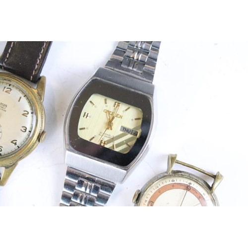 288 - Ten Gents Wristwatches including Nivada Automatic, Oriosa, Swatch, etc