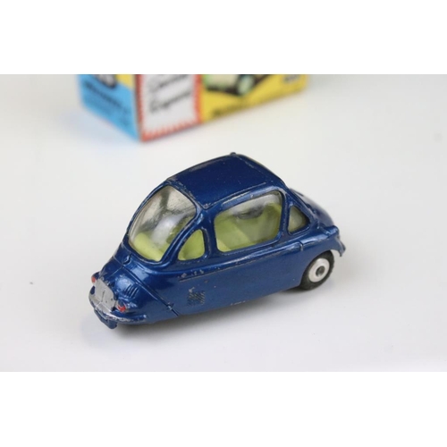 1417 - Four mid 20th C Corgi diecast models contained within reproduction boxes to include 233 Heinkel Econ... 