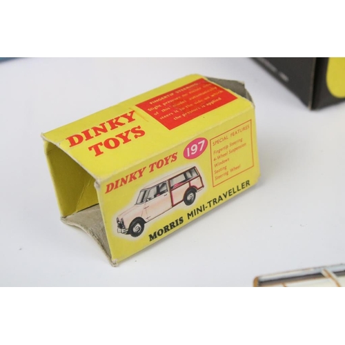 1419 - Six boxed diecast models to include Dinky 105 Maximum Security Vehicle (diecast gd, tatty box), Matc... 