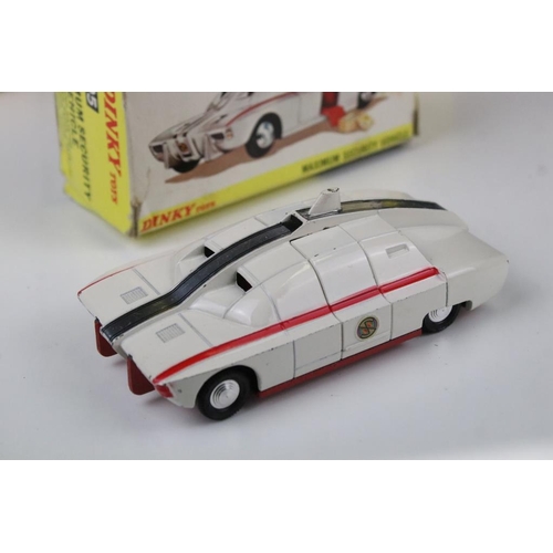 1419 - Six boxed diecast models to include Dinky 105 Maximum Security Vehicle (diecast gd, tatty box), Matc... 