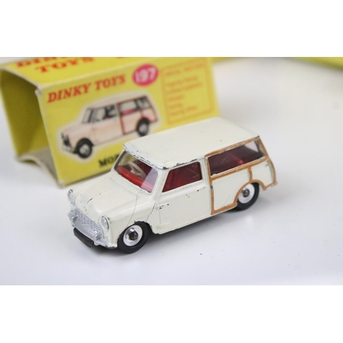 1419 - Six boxed diecast models to include Dinky 105 Maximum Security Vehicle (diecast gd, tatty box), Matc... 