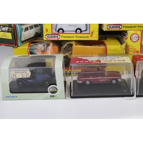 1421 - 19 Boxed / cased diecast & plastic models to include Triang Mighty Mini Tractor Trailer, 2 x Impy, 6... 