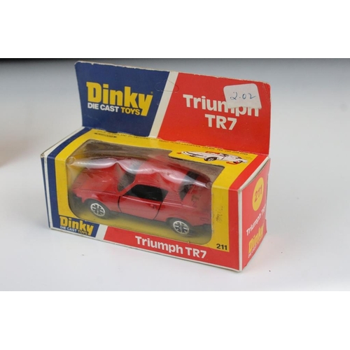 1425 - Five boxed Dinky diecast models to include Supertoys 972 20 Ton Lorry Mounted Crane Coles, 618 AEC A... 