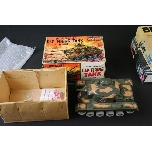 156 - Five boxed & unbuilt plastic model kits to include Hales 1/12 BMW R100 RS (grubby box), 2 x Amt ERTL... 