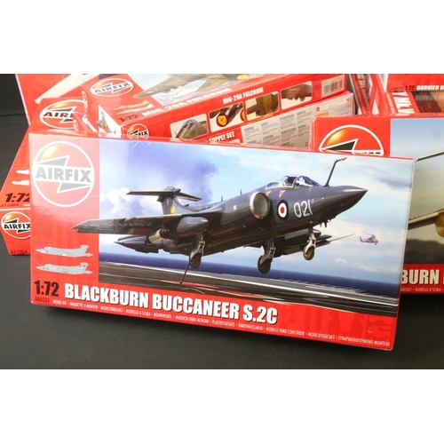 159 - 22 Boxed Airfix plastic model kits to include A1101 Vickers Valiant Bk Mk 1, A1104 AVRO Shackleton M... 