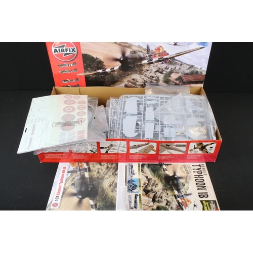 167 - Boxed Airfix 1/24 A19002 Hawker Typhoon Mk IB plastic model kit, unbuilt and appearing complete