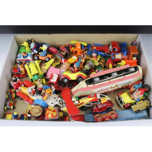 1427 - Over 35 Mid 20th C onward play worn diecast models, mainly TV related, to include Corgi, Matchbox, P... 