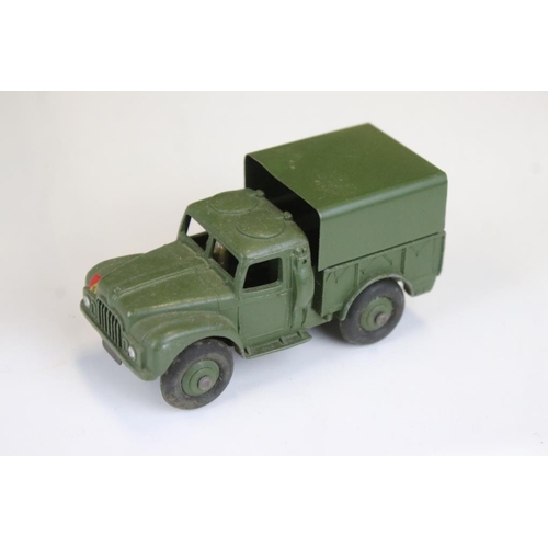 1439 - 39 Mid 20th C onwards play worn military diecast models to include Dinky, Britains, ERTL & Solido ex... 