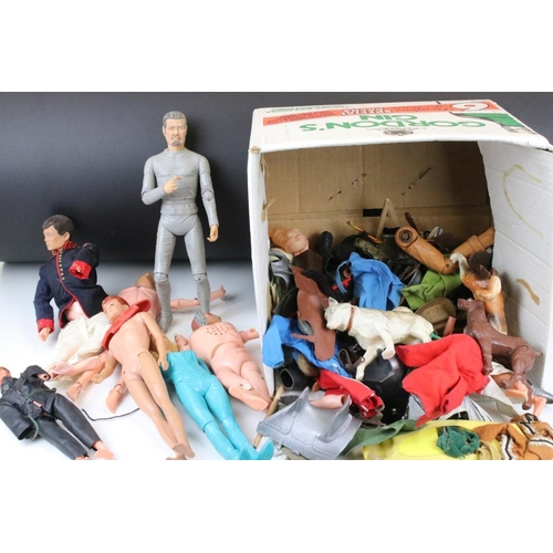 490A - Collection of action figures, clothing & accessories to include 3 x Palitoy Action Man figures, 3 x ... 