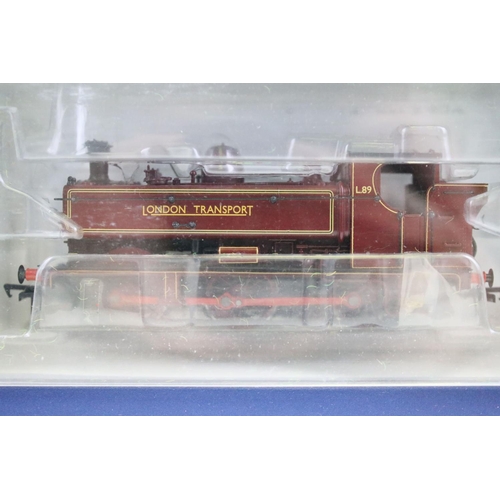 7 - Three boxed OO gauge locomotives to include 2 x Hornby (DCC Fitted R2913X BR 2-6-4T Thompson L1 6777... 