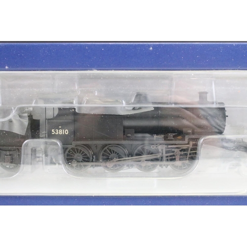9 - Two boxed Bachmann OO gauge locomotives to include 31012 Class 7F 53810 BR Black Late Crest weathere... 