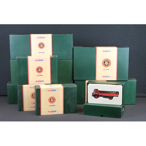 1053 - Nine boxed Corgi Premium Edition British Road Services diecast models to include CC11605, CC12608, C... 