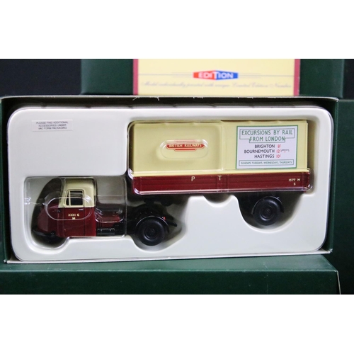 1059 - Six boxed Corgi Premium Edition diecast models to include 3 x Post Office (29501, 23802 & 22705) and... 