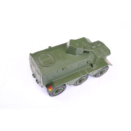 1441 - 15 Boxed Dinky military diecast models to include, 621 3 Ton Army Wagon x 2, 692 5.5 Medium Gun, 677... 