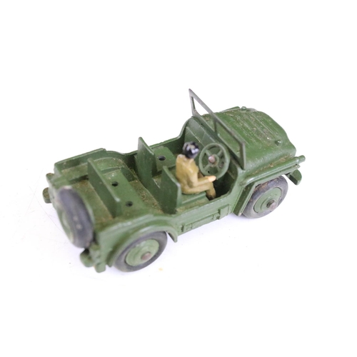 1441 - 15 Boxed Dinky military diecast models to include, 621 3 Ton Army Wagon x 2, 692 5.5 Medium Gun, 677... 