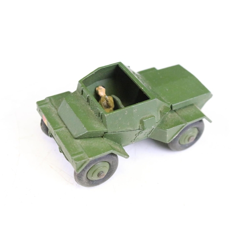 1441 - 15 Boxed Dinky military diecast models to include, 621 3 Ton Army Wagon x 2, 692 5.5 Medium Gun, 677... 