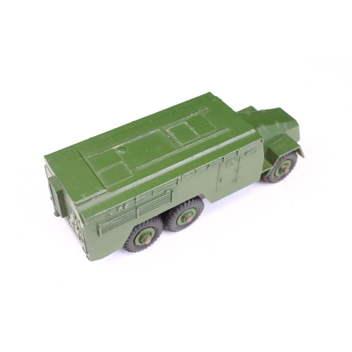 1441 - 15 Boxed Dinky military diecast models to include, 621 3 Ton Army Wagon x 2, 692 5.5 Medium Gun, 677... 