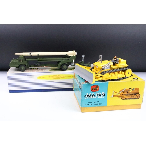 1443 - Two boxed diecast models to include Dinky Supertoys 666 Missile Erector Vehicle with Corporal Missil... 