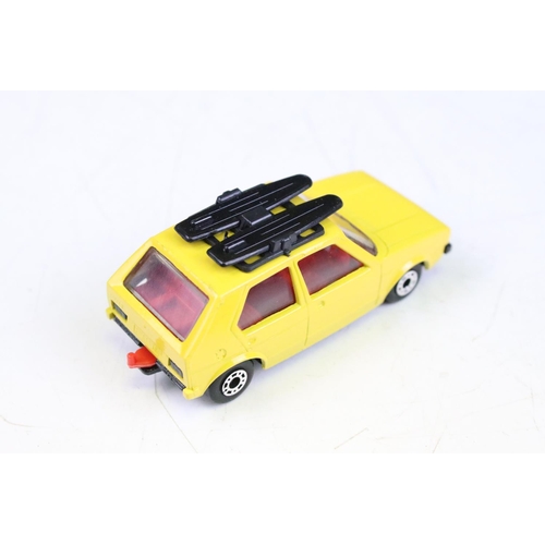 1446 - Ex Shop Stock - 12 Boxed Matchbox 75 Series diecast models to include 7 VW Golf, 16 Pontiac, 10 Plym... 