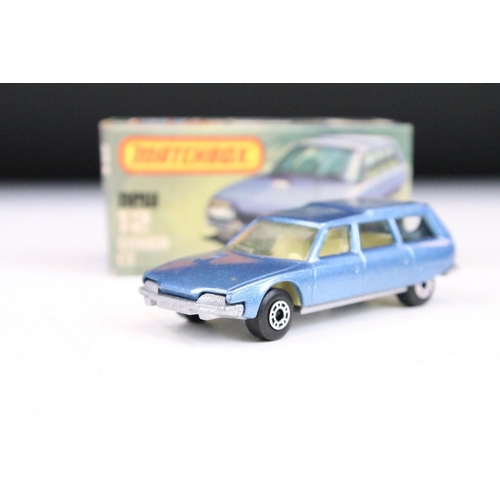 1446 - Ex Shop Stock - 12 Boxed Matchbox 75 Series diecast models to include 7 VW Golf, 16 Pontiac, 10 Plym... 