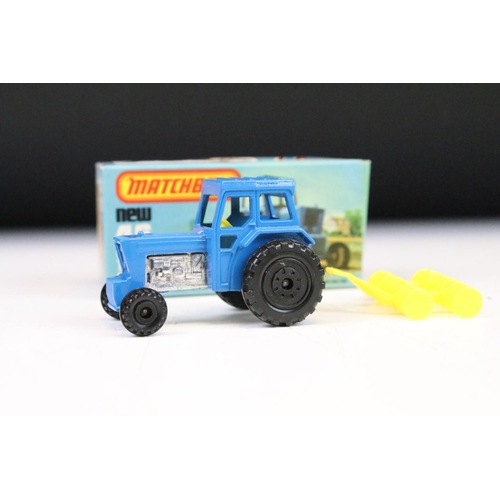 1447 - Ex Shop Stock - 12 Boxed Matchbox 75 Series diecast models to include 35 Zoo Truck ,71 Cattle Truck,... 