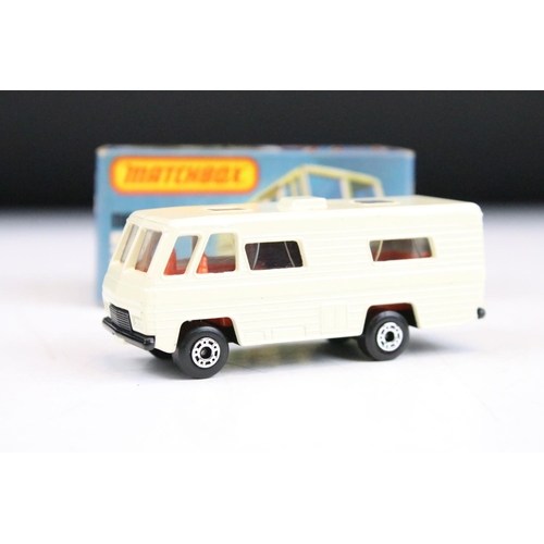 1447 - Ex Shop Stock - 12 Boxed Matchbox 75 Series diecast models to include 35 Zoo Truck ,71 Cattle Truck,... 