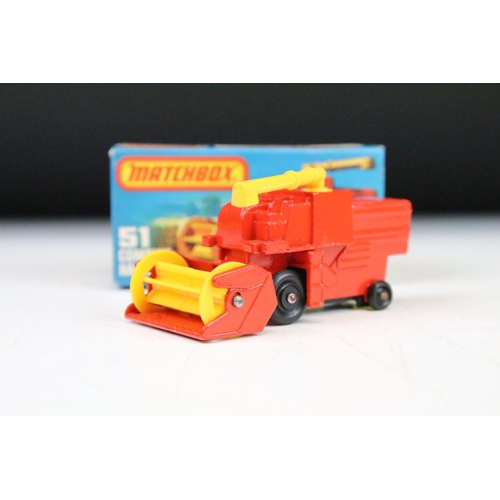 1447 - Ex Shop Stock - 12 Boxed Matchbox 75 Series diecast models to include 35 Zoo Truck ,71 Cattle Truck,... 