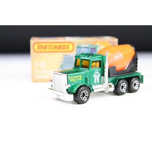 1447 - Ex Shop Stock - 12 Boxed Matchbox 75 Series diecast models to include 35 Zoo Truck ,71 Cattle Truck,... 